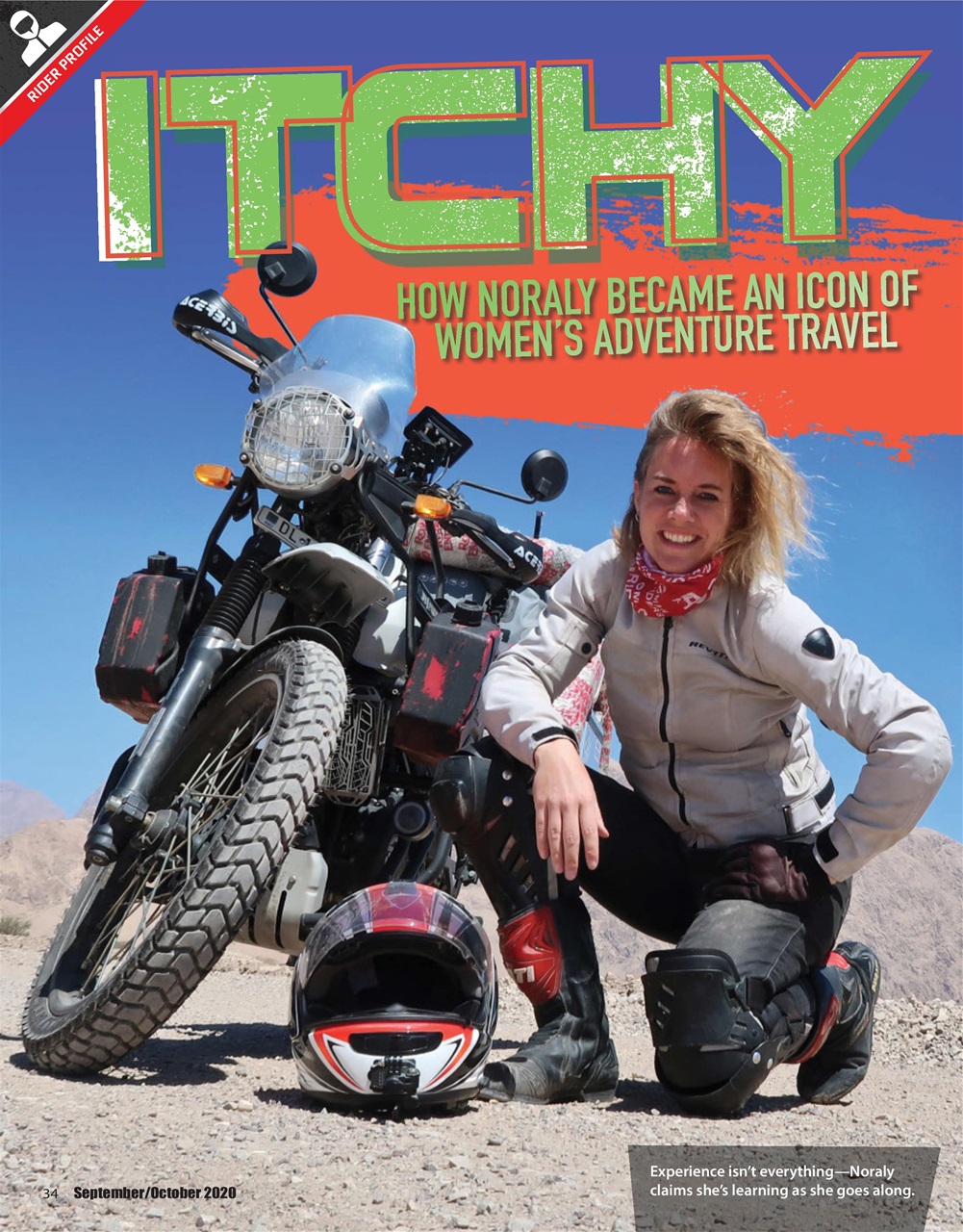 Adventure Motorcycle Preview Pages