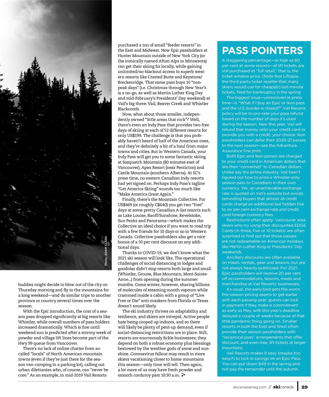 Ski Canada Preview Pages