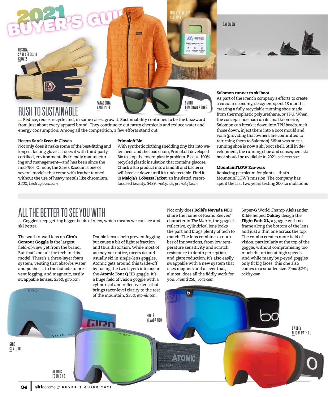 Ski Canada Preview Pages