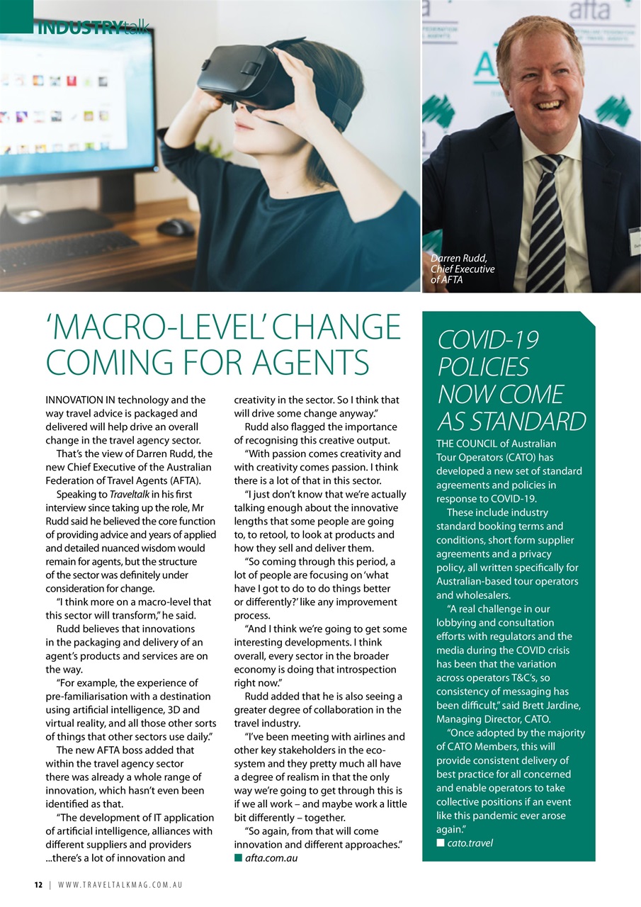 Traveltalk Preview Pages