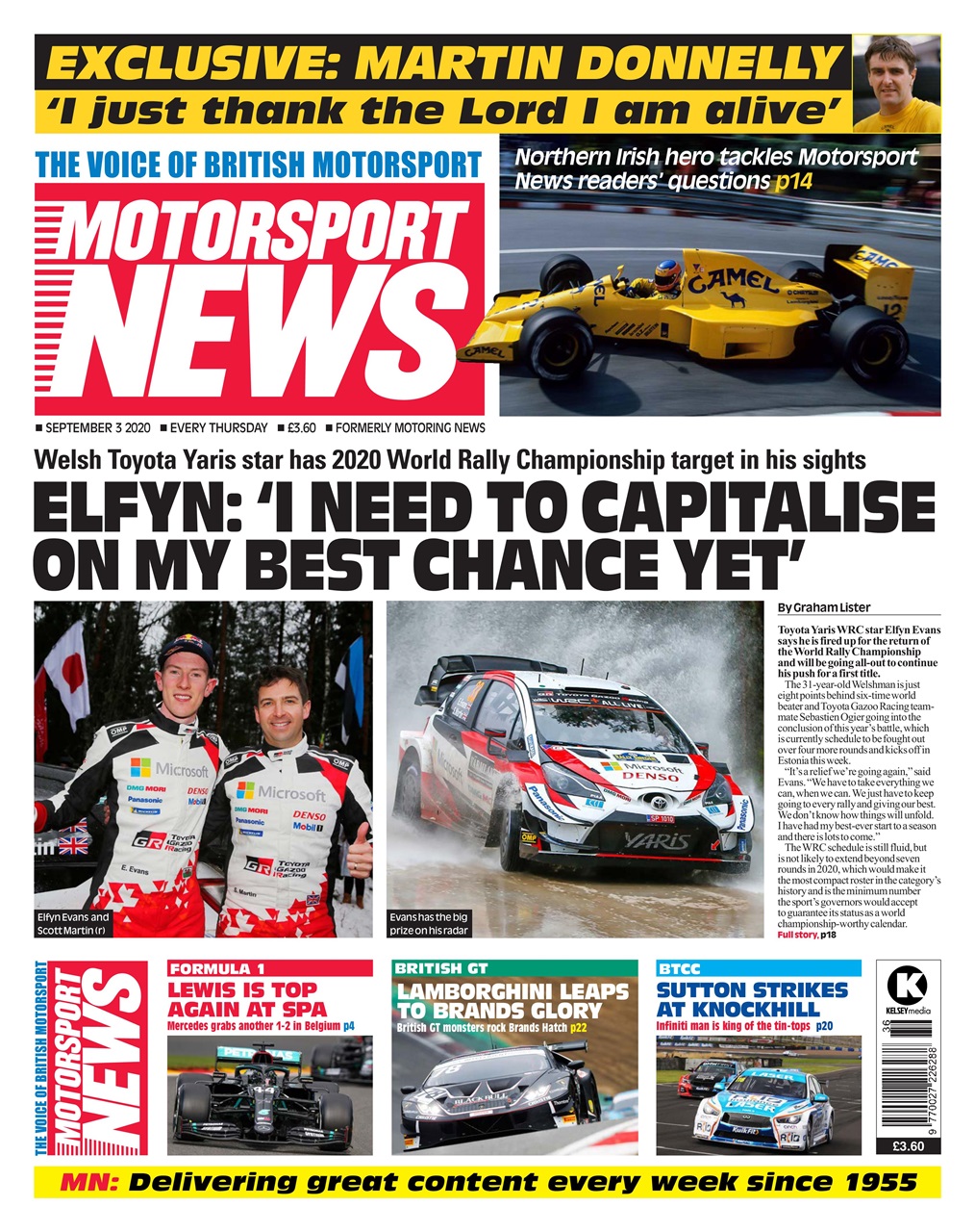 Motorsport News Preview Pages