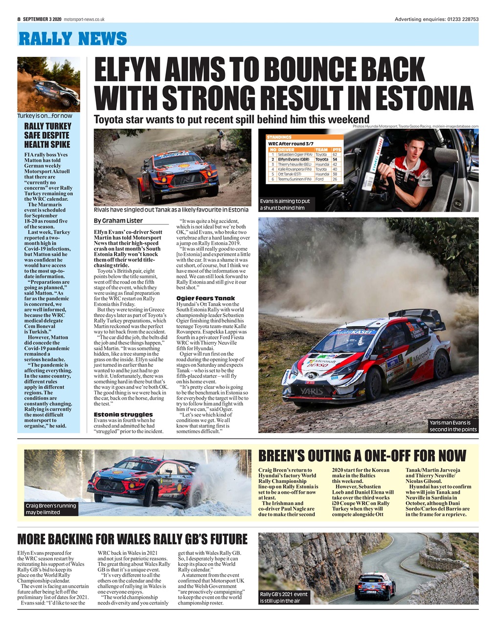 Motorsport News Preview Pages