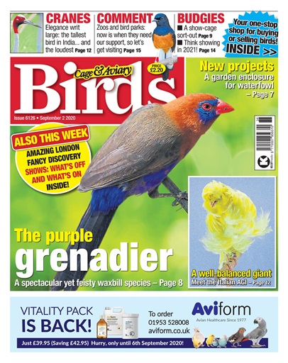 Cage & Aviary Birds issue 