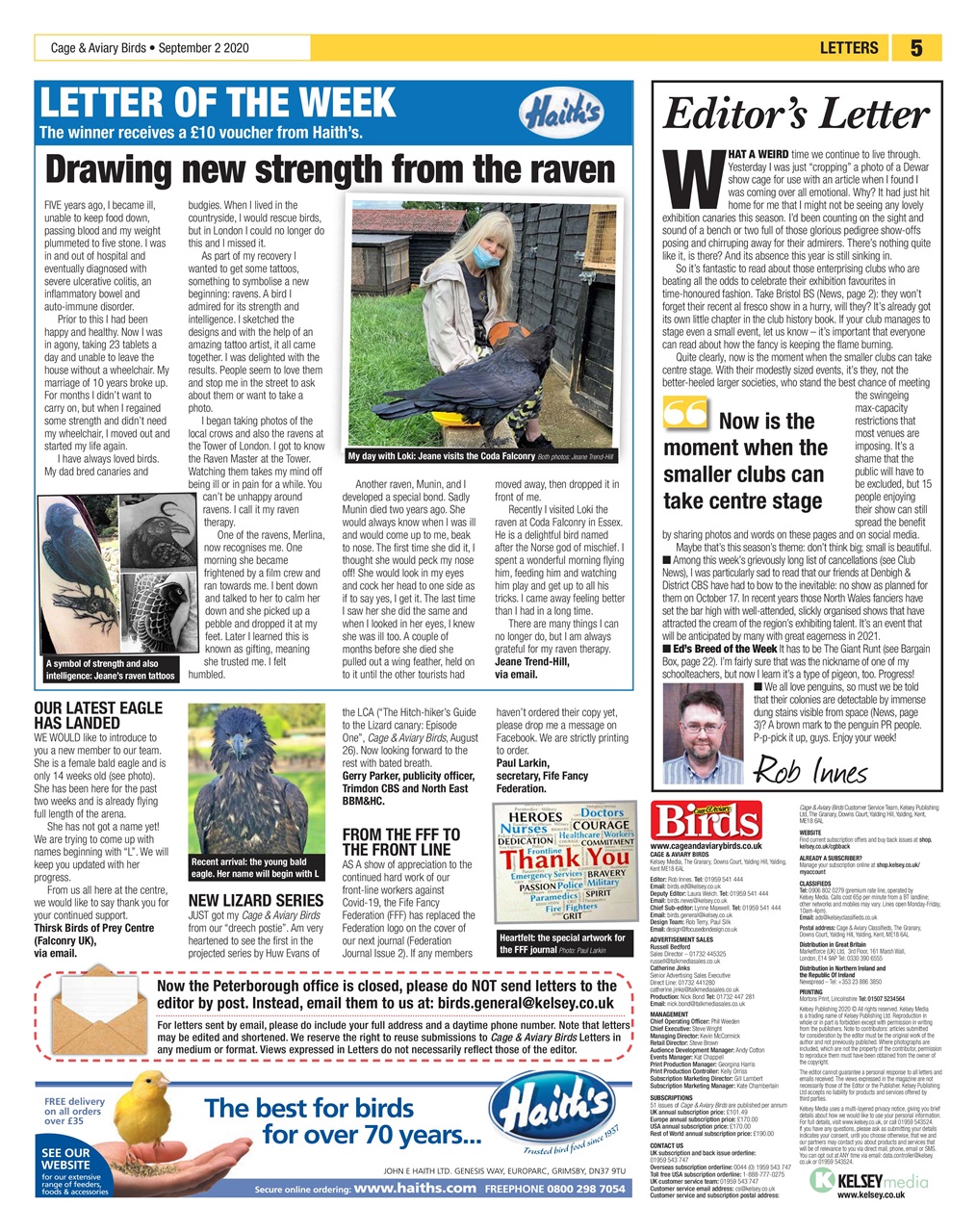 Cage & Aviary Birds Preview Pages