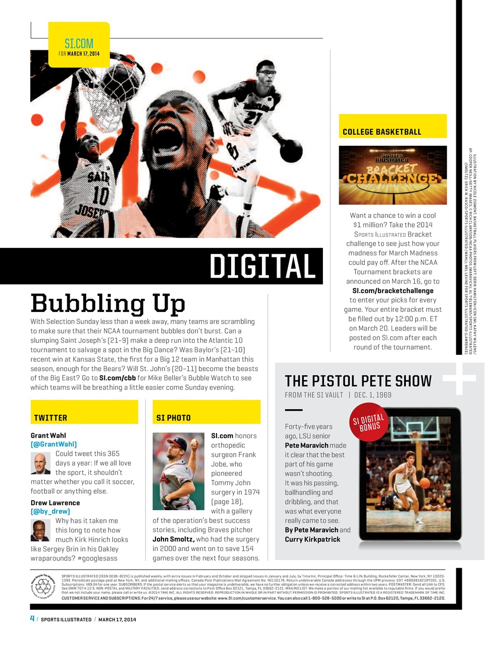 Sports Illustrated Preview Pages