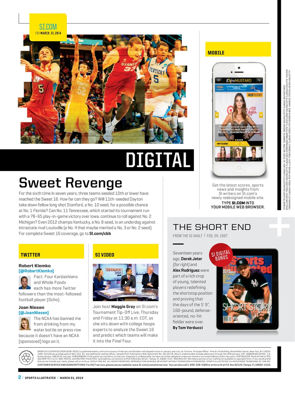 Sports Illustrated Preview Pages