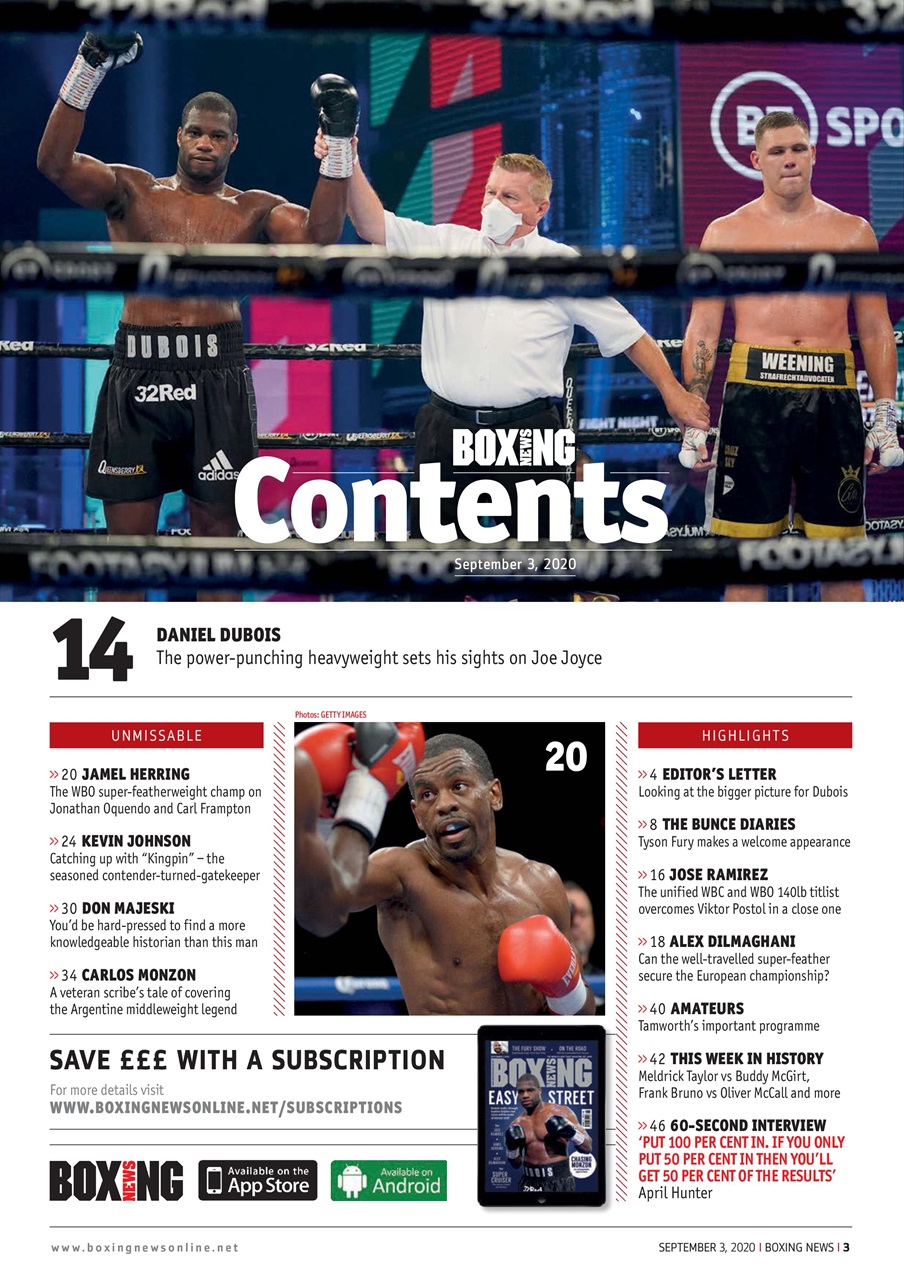 Boxing News Preview Pages