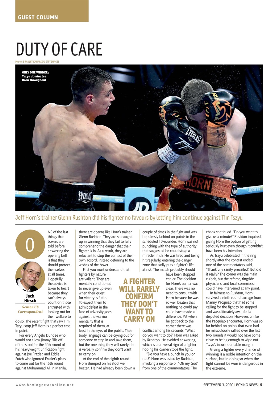 Boxing News Preview Pages