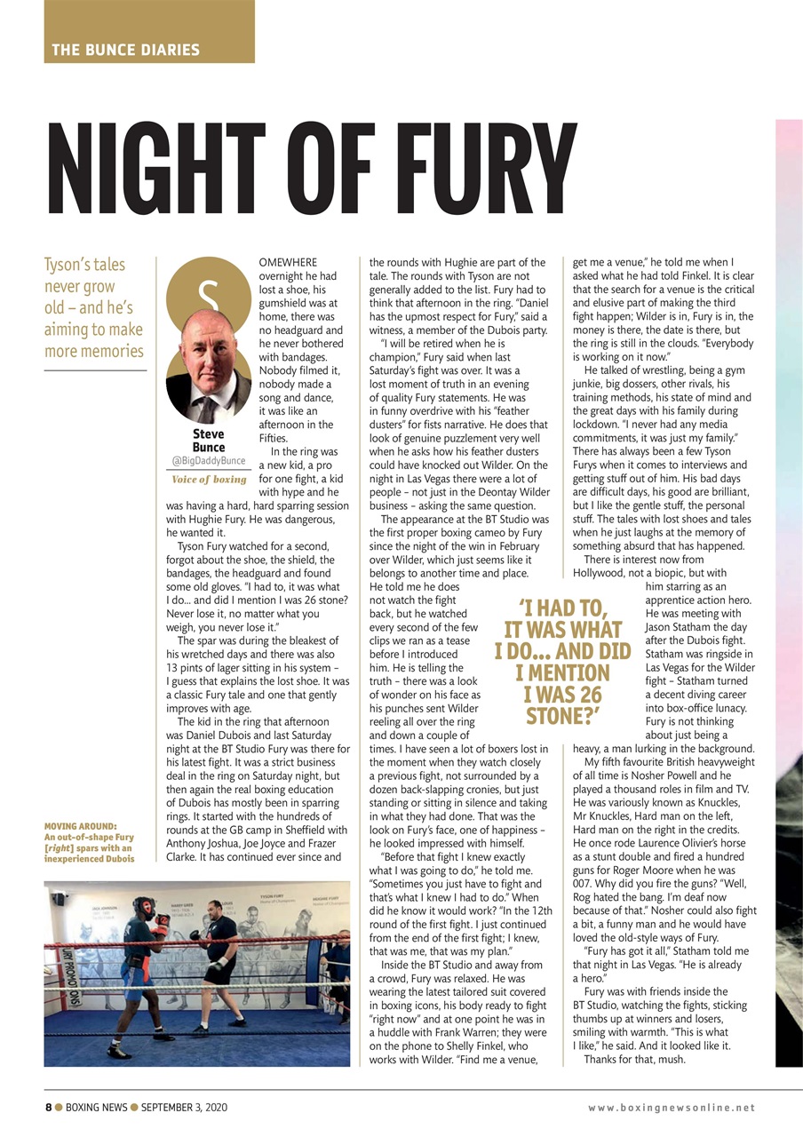 Boxing News Preview Pages