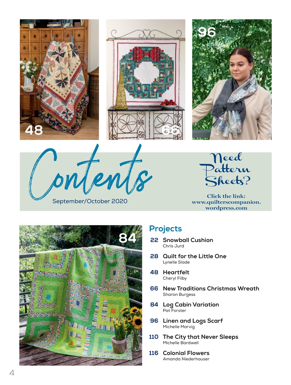 Quilters Companion Preview Pages