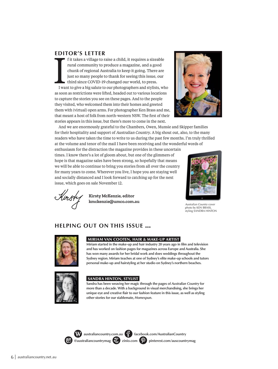 Australian Country Preview Pages