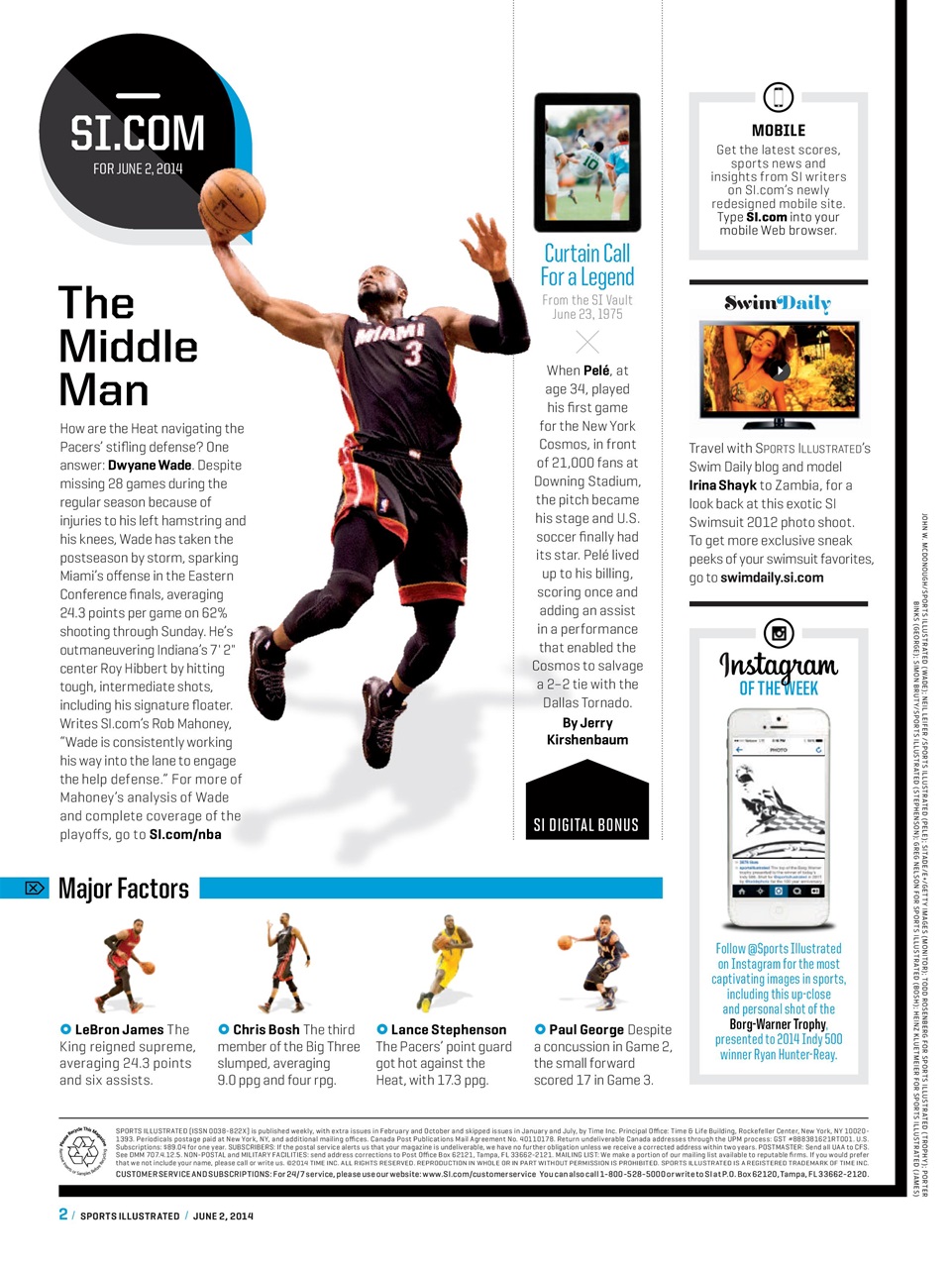 Sports Illustrated Preview Pages