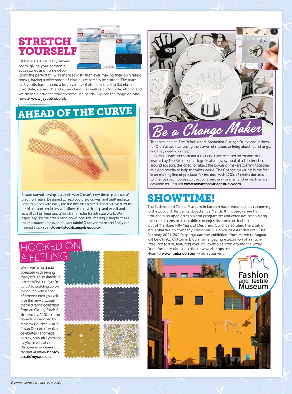 Love Sewing Preview Pages