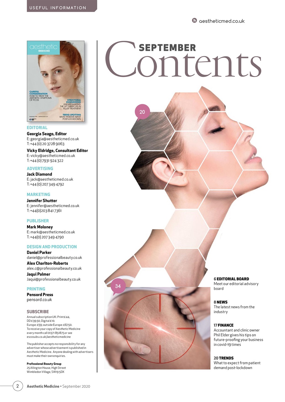 Aesthetic Medicine Preview Pages