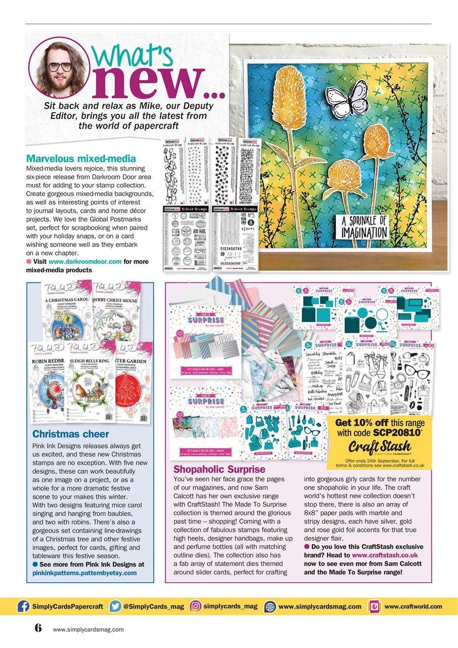 Simply Cards & Papercraft Preview Pages