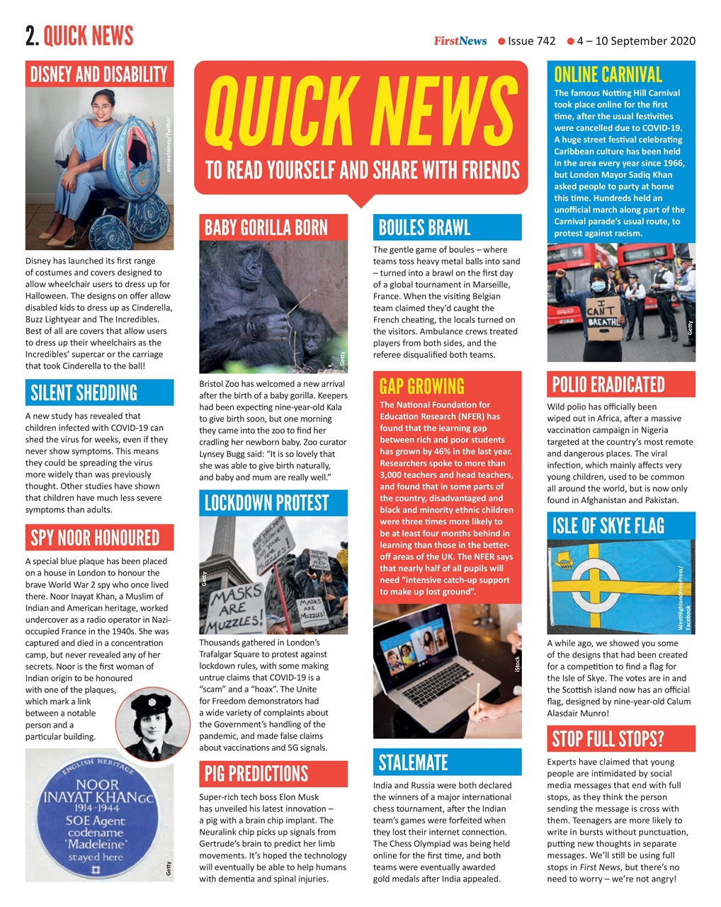 First News Preview Pages