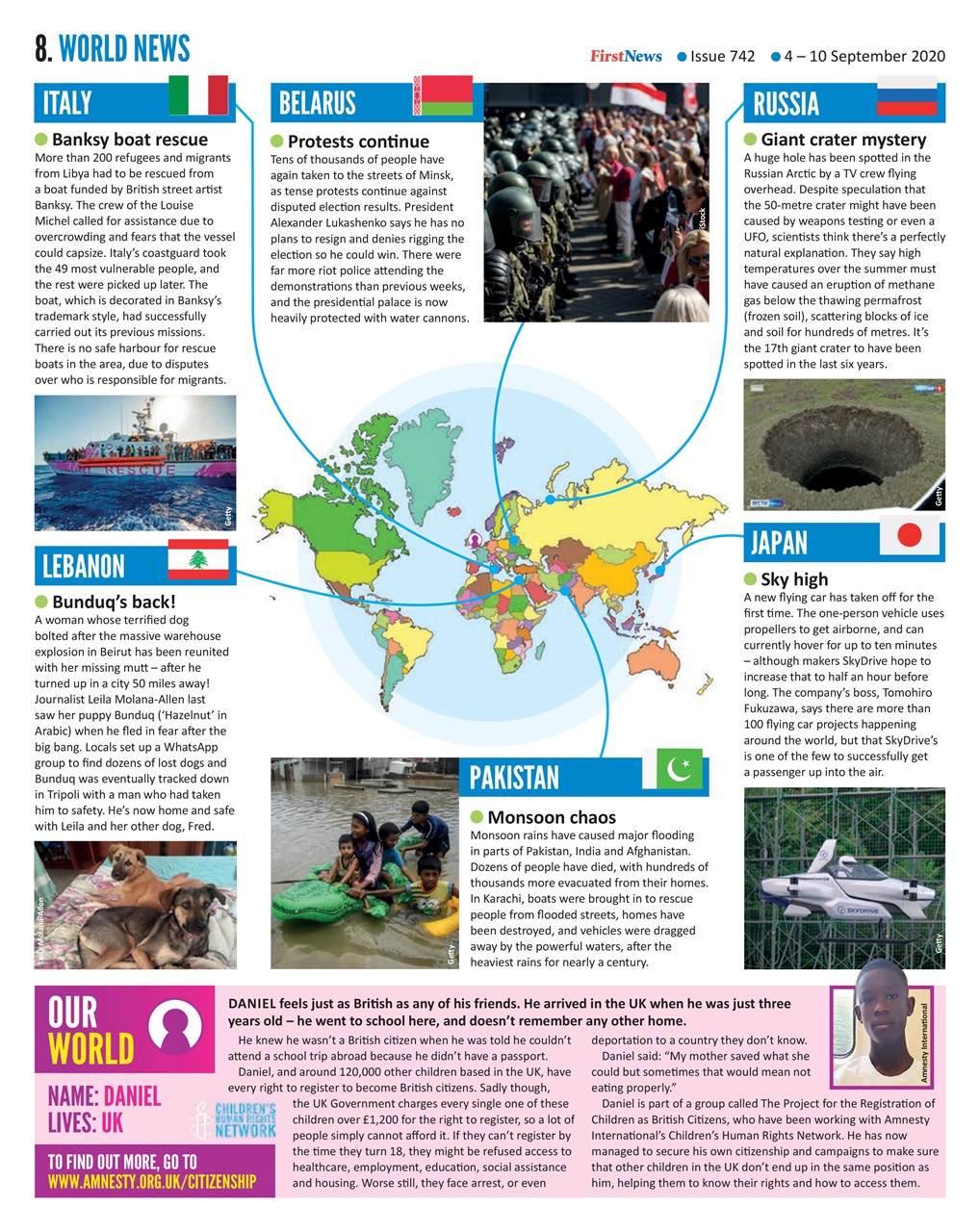 First News Preview Pages