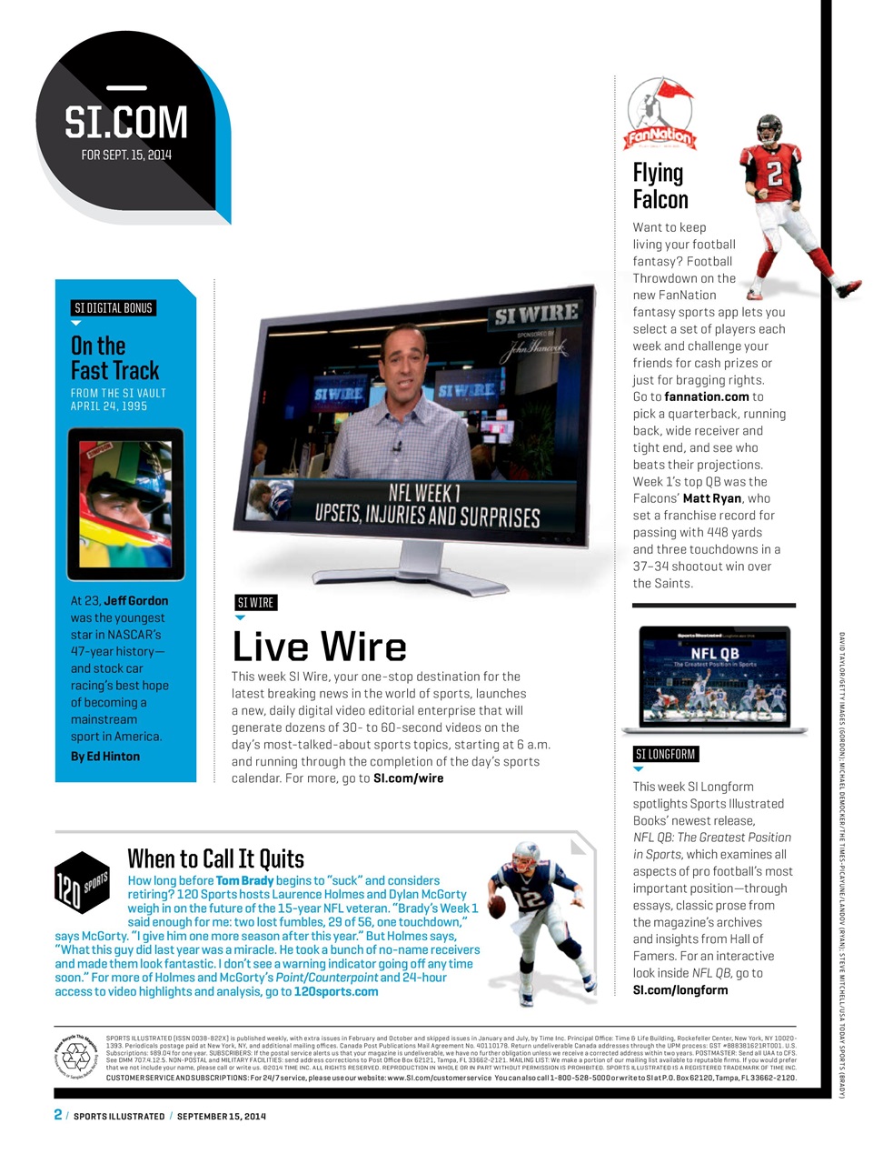 Sports Illustrated Preview Pages