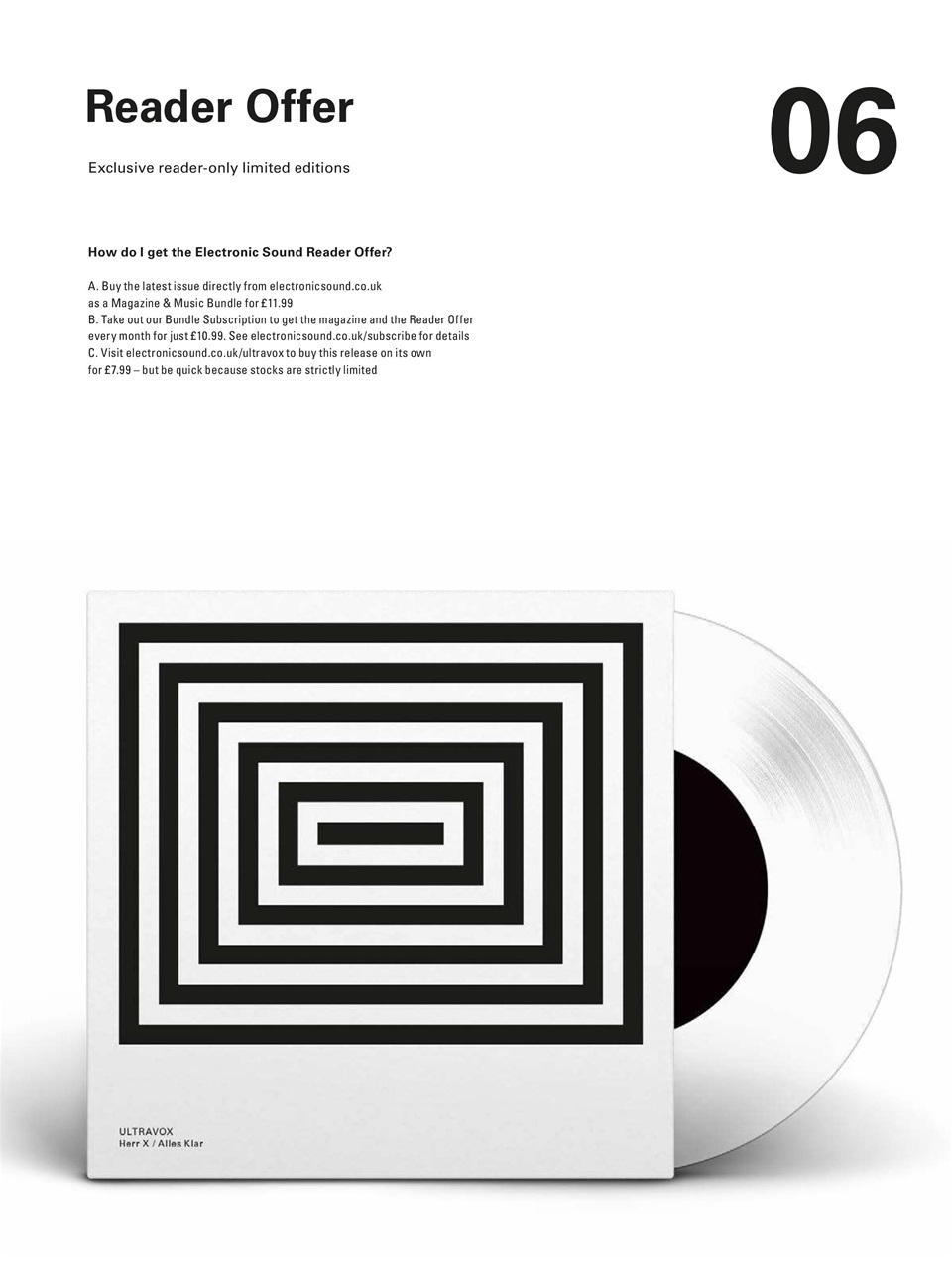 Electronic Sound Preview Pages