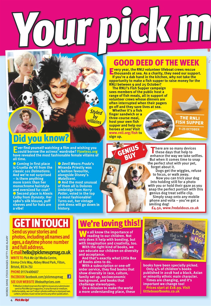 Pick Me Up Preview Pages