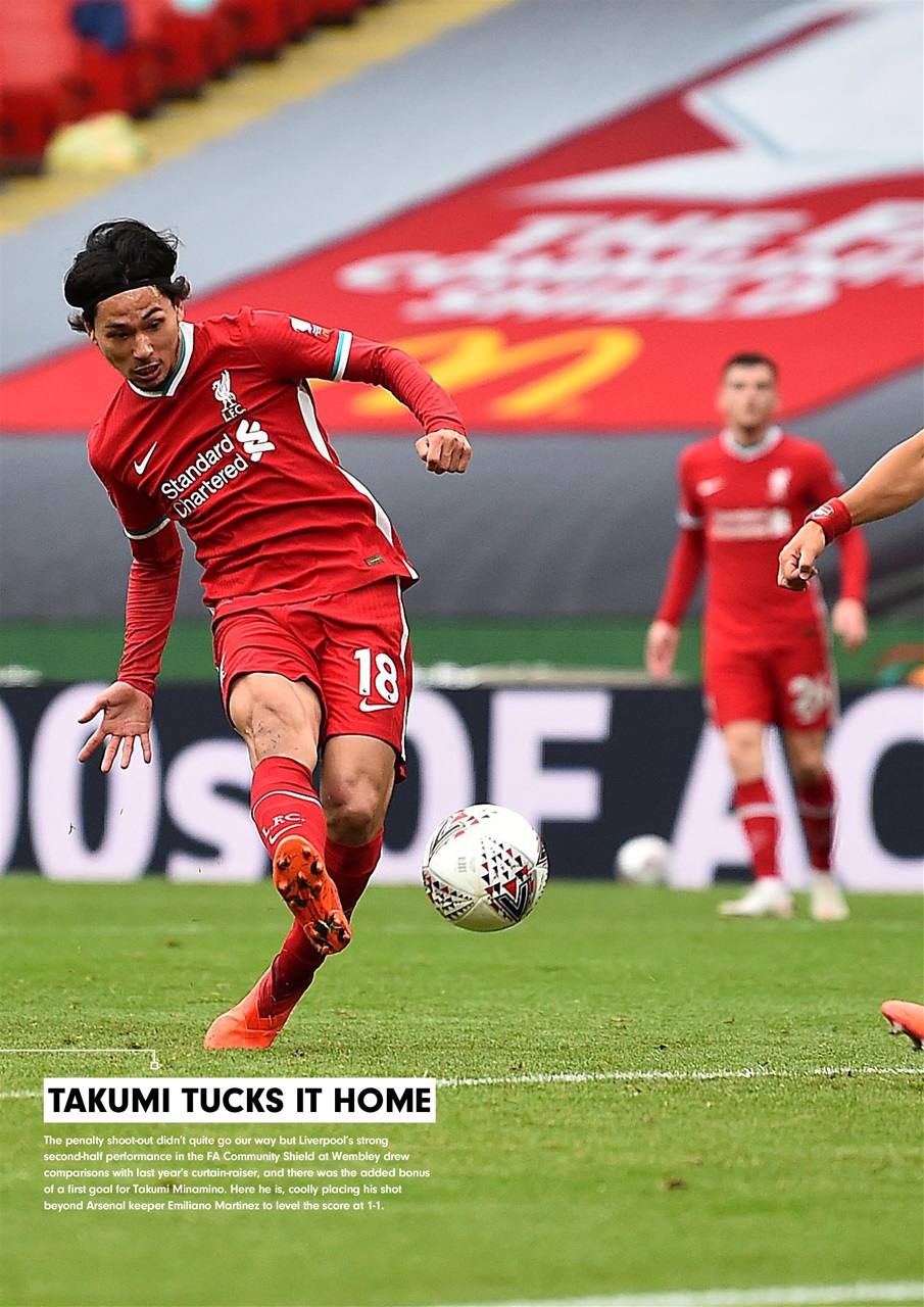 Liverpool FC Magazine Preview Pages