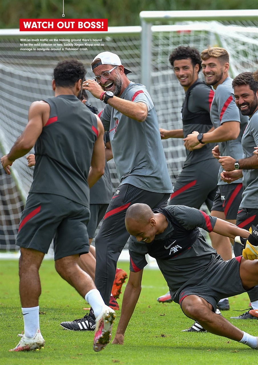 Liverpool FC Magazine Preview Pages