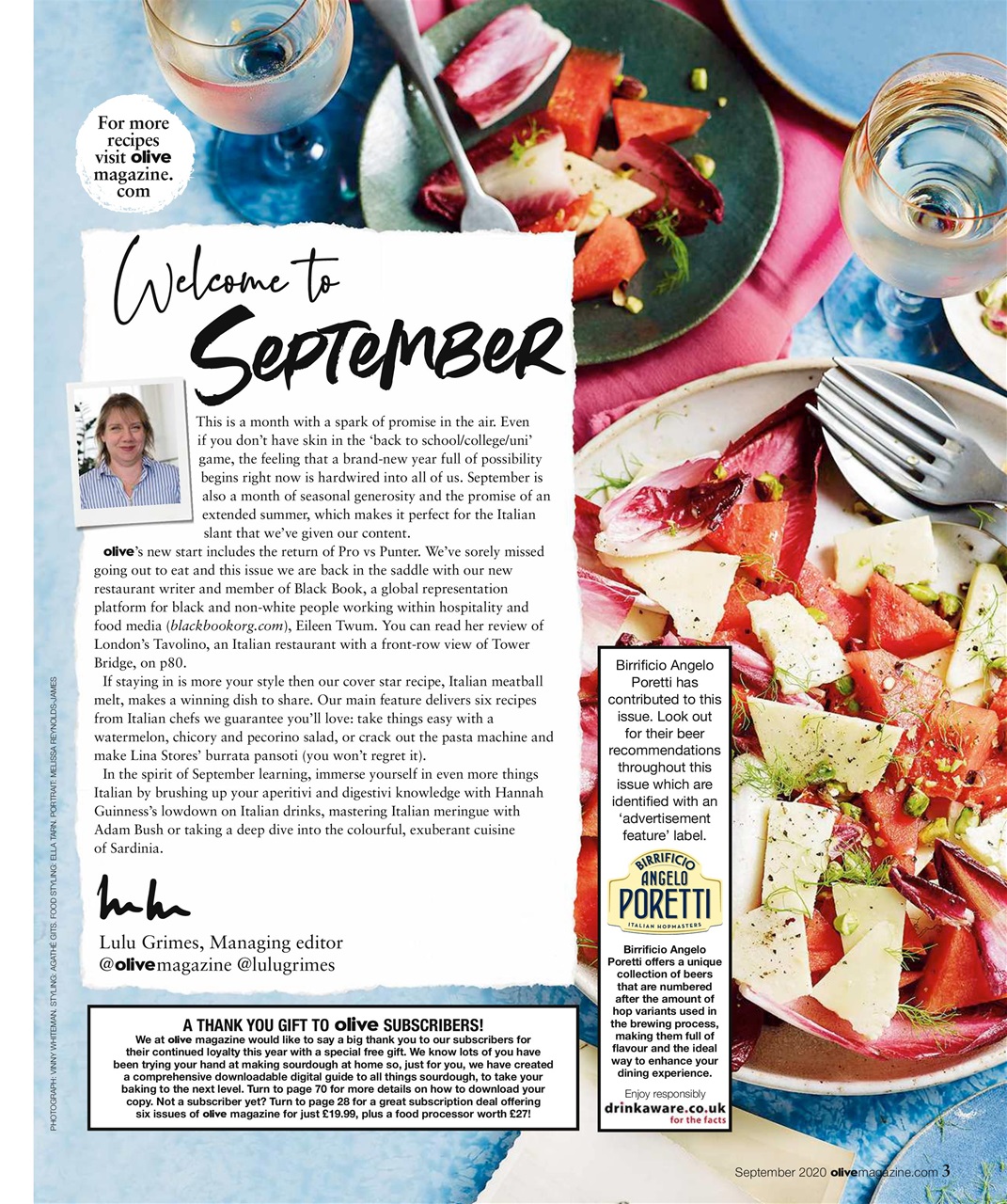 Olive Magazine Preview Pages