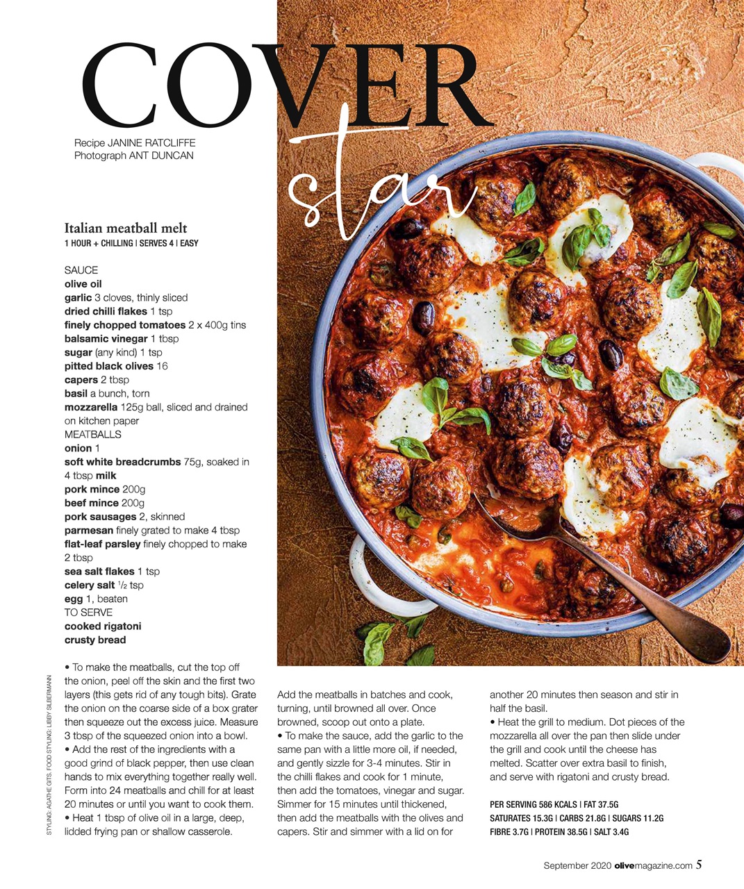 Olive Magazine Preview Pages