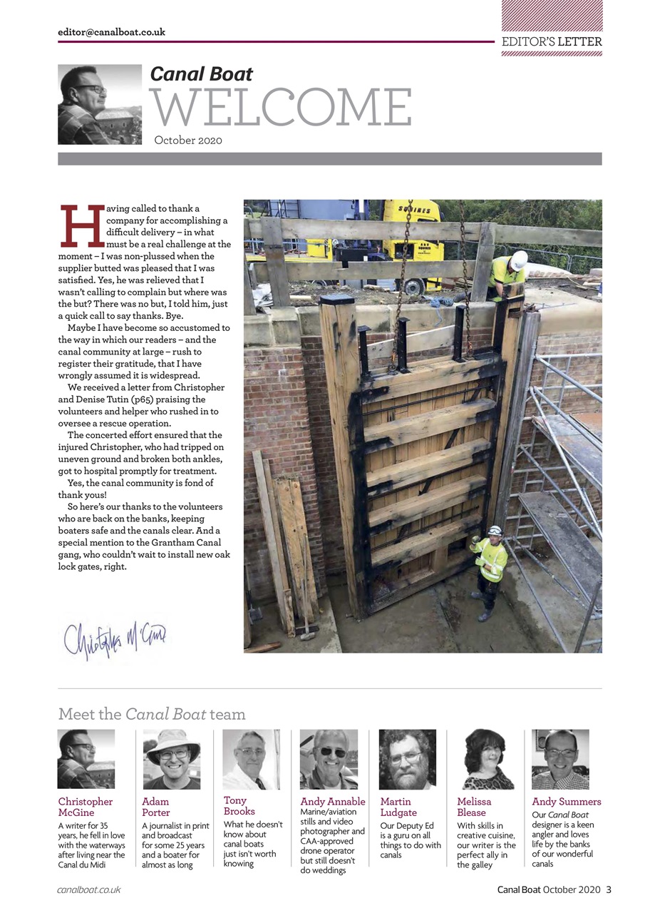 Canal Boat Preview Pages