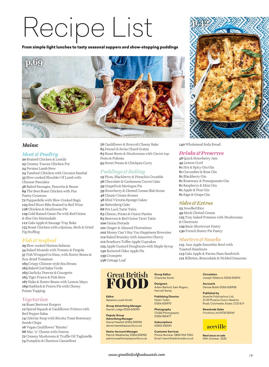 Great British Food Preview Pages