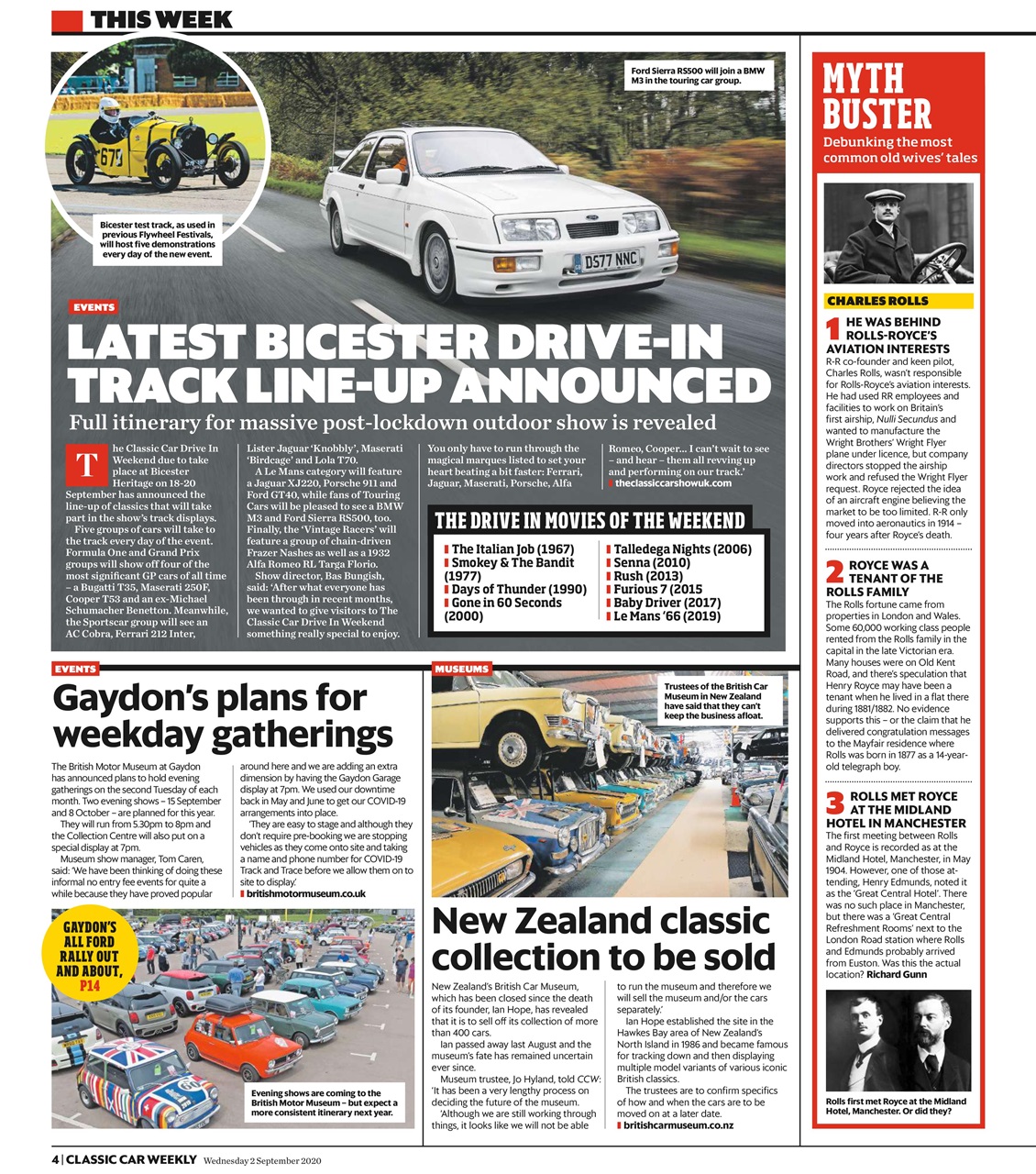 Classic Car Weekly Preview Pages