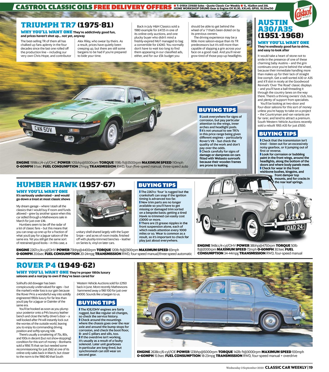 Classic Car Weekly Preview Pages