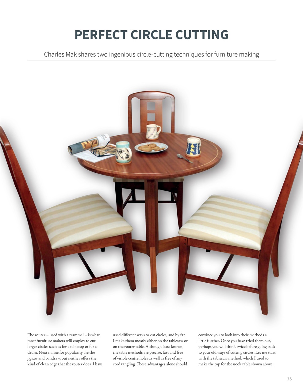 Woodworking Crafts Magazine Preview Pages