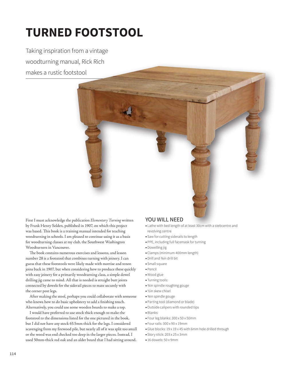 Woodworking Crafts Magazine Preview Pages