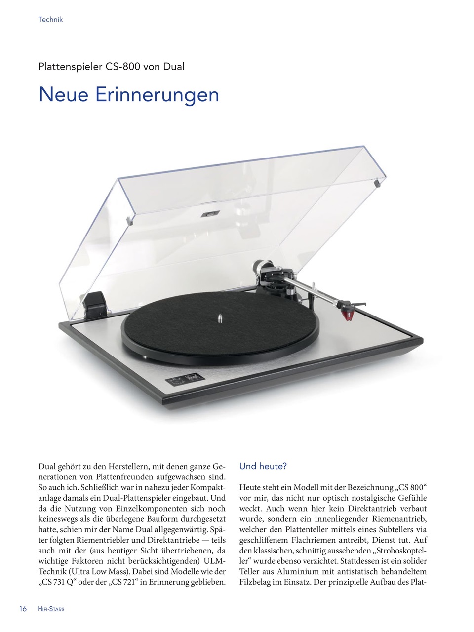 HiFi Stars Magazin Preview Pages