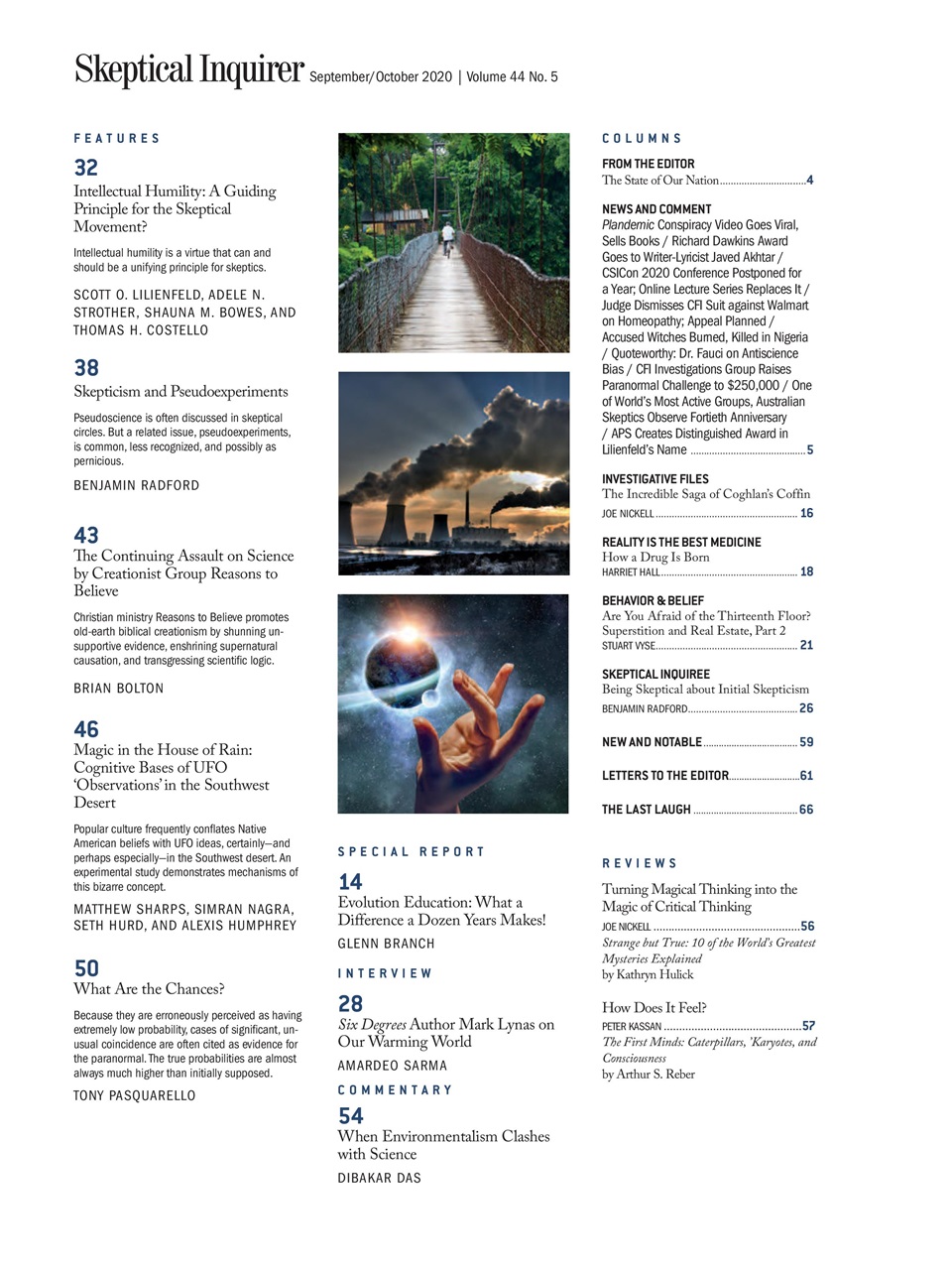 Skeptical Inquirer Preview Pages