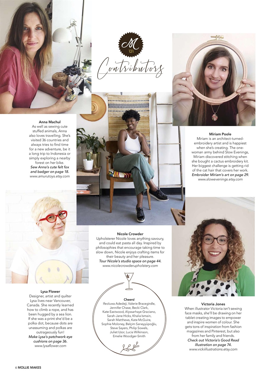 Mollie magazine Preview Pages