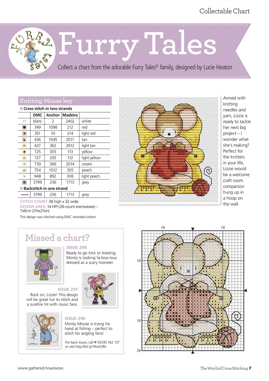 The World of Cross Stitching Preview Pages