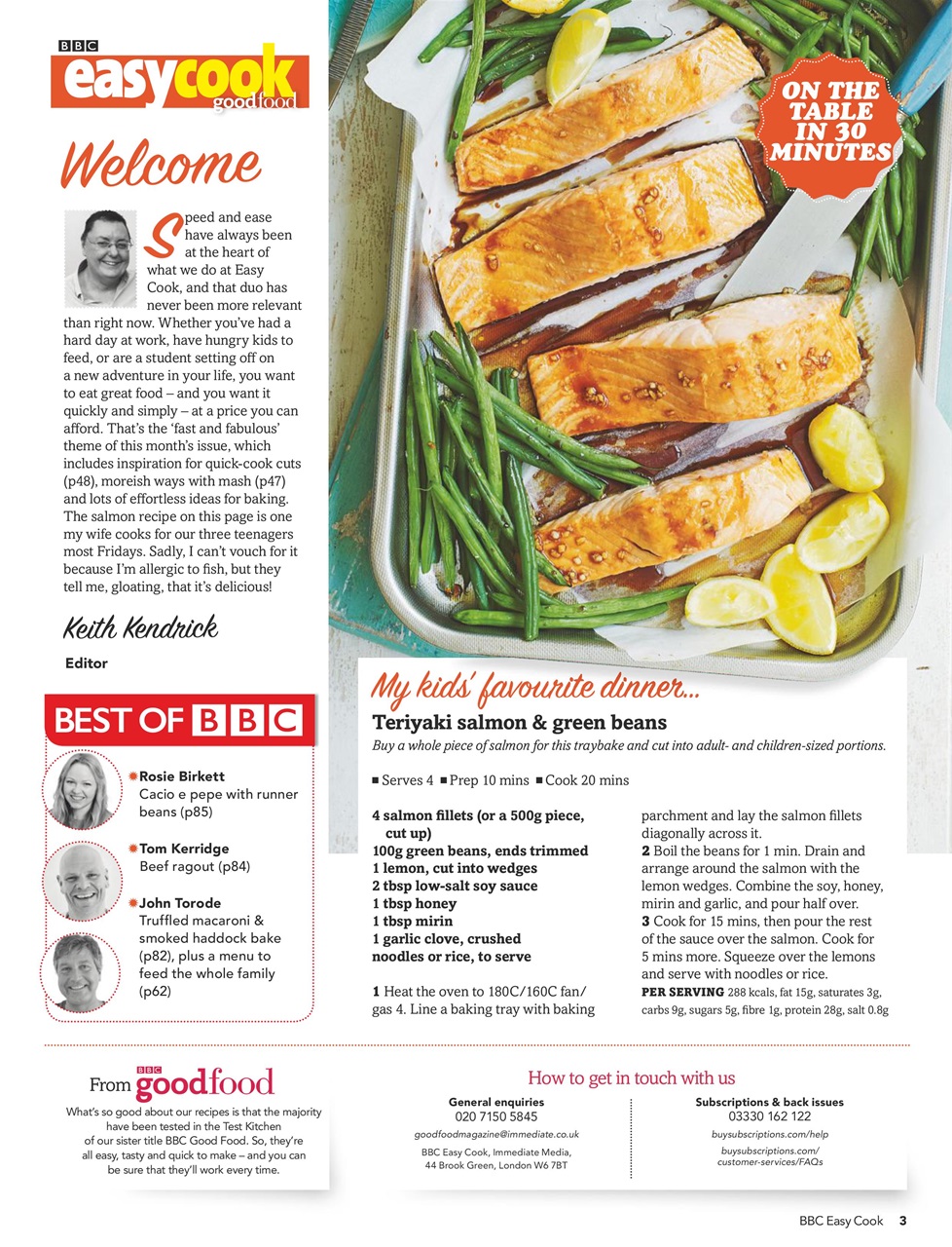 Easy Cook Magazine Preview Pages
