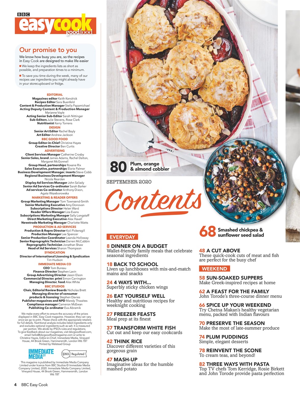 Easy Cook Magazine Preview Pages