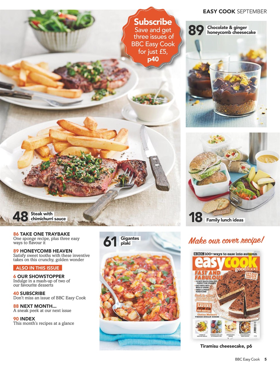 Easy Cook Magazine Preview Pages