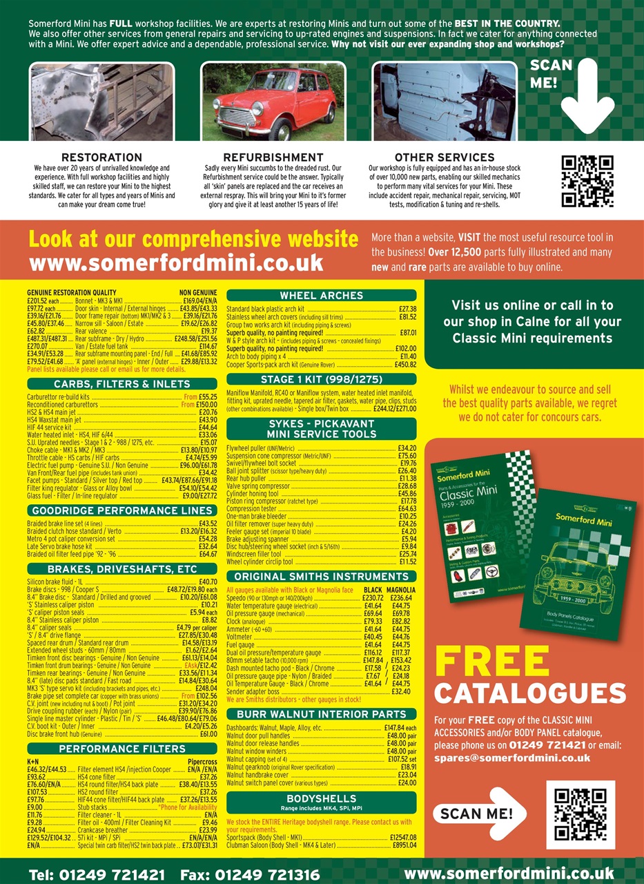 Mini Magazine Preview Pages