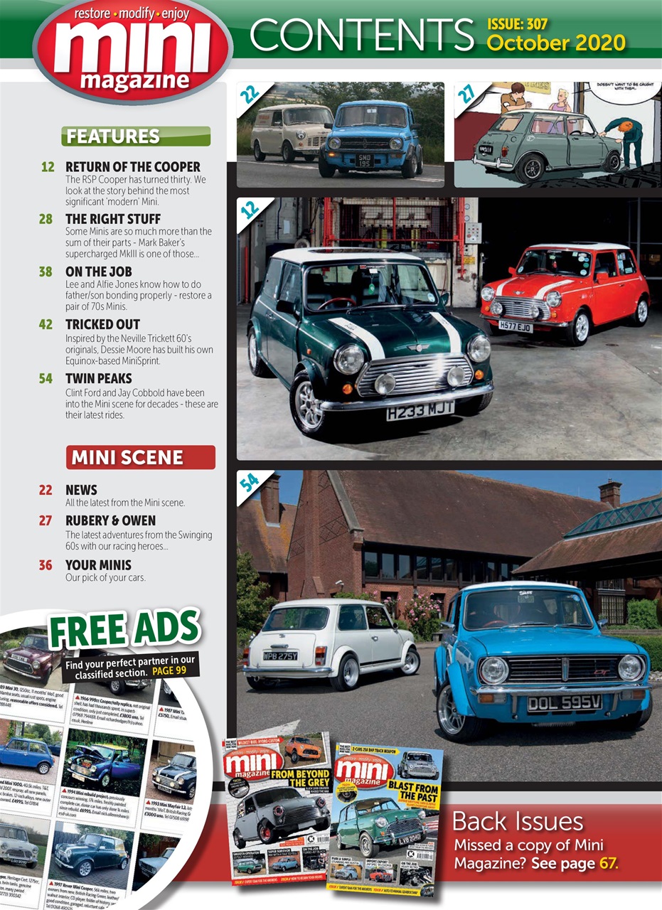 Mini Magazine Preview Pages