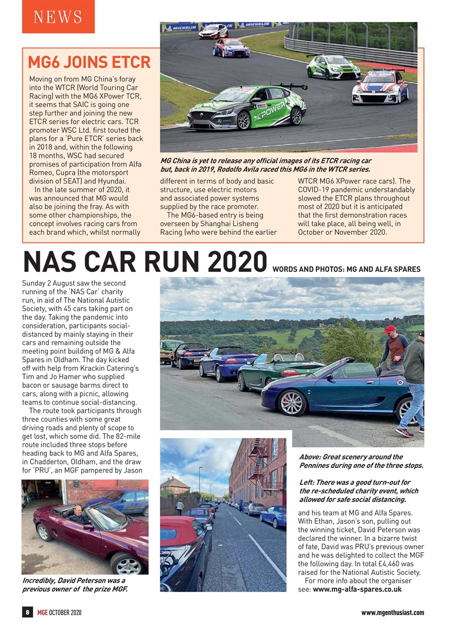 MG Enthusiast Preview Pages