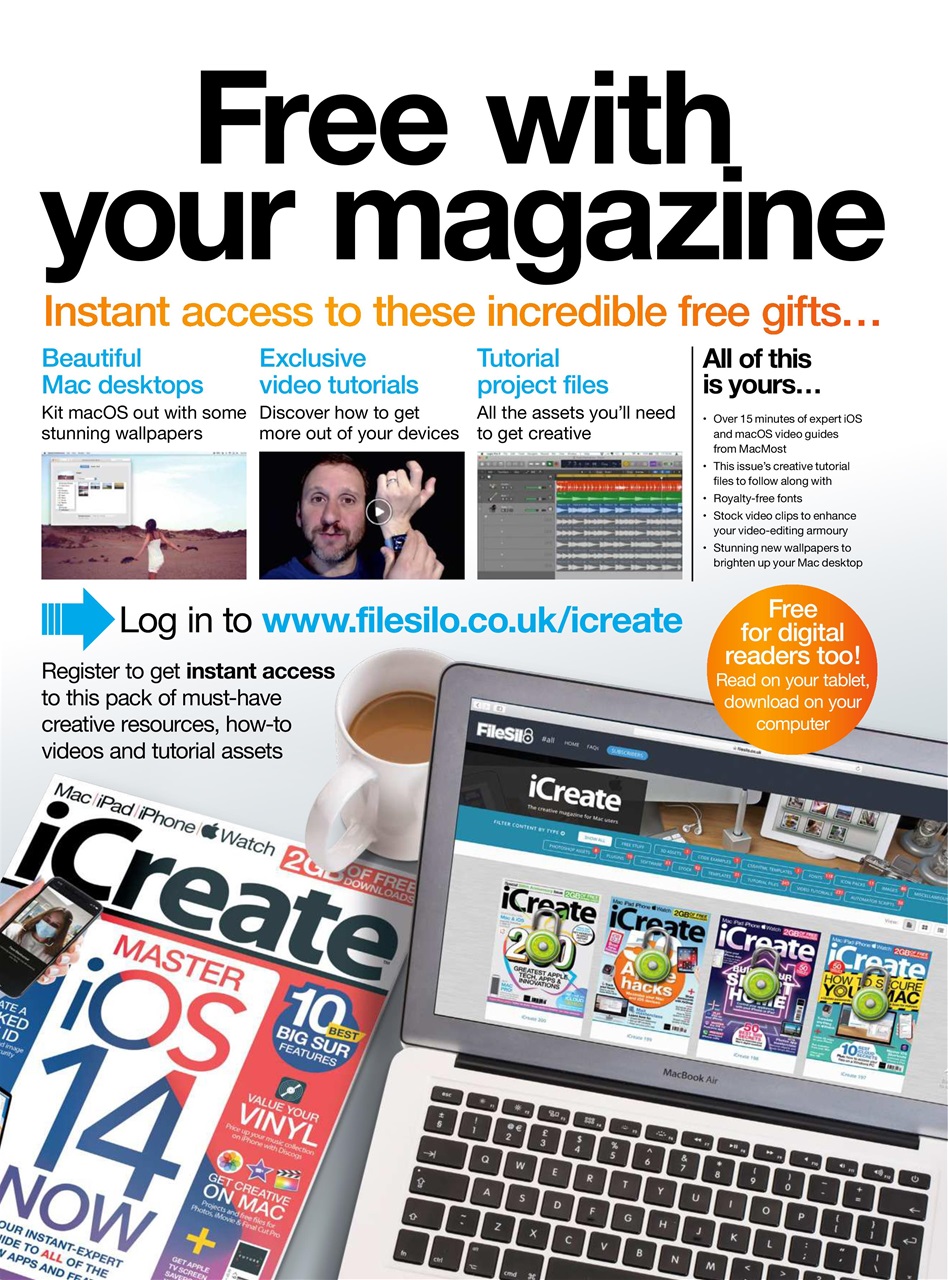 iCreate Preview Pages