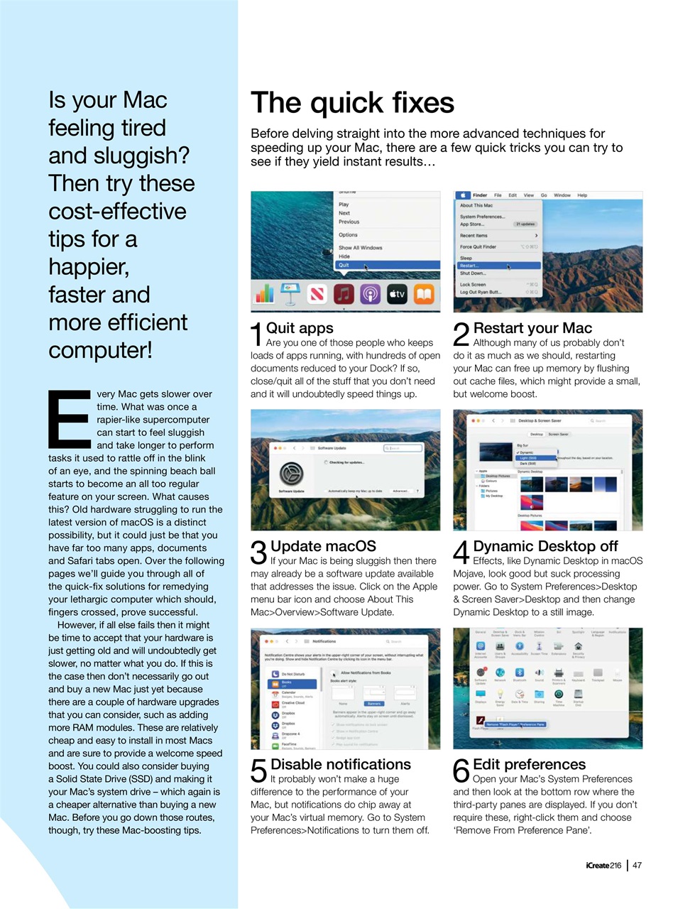 iCreate Preview Pages