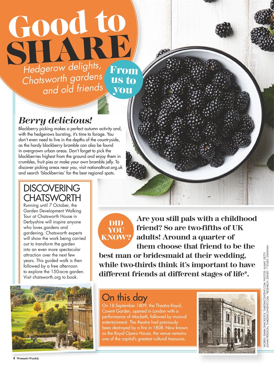 Woman's Weekly Preview Pages