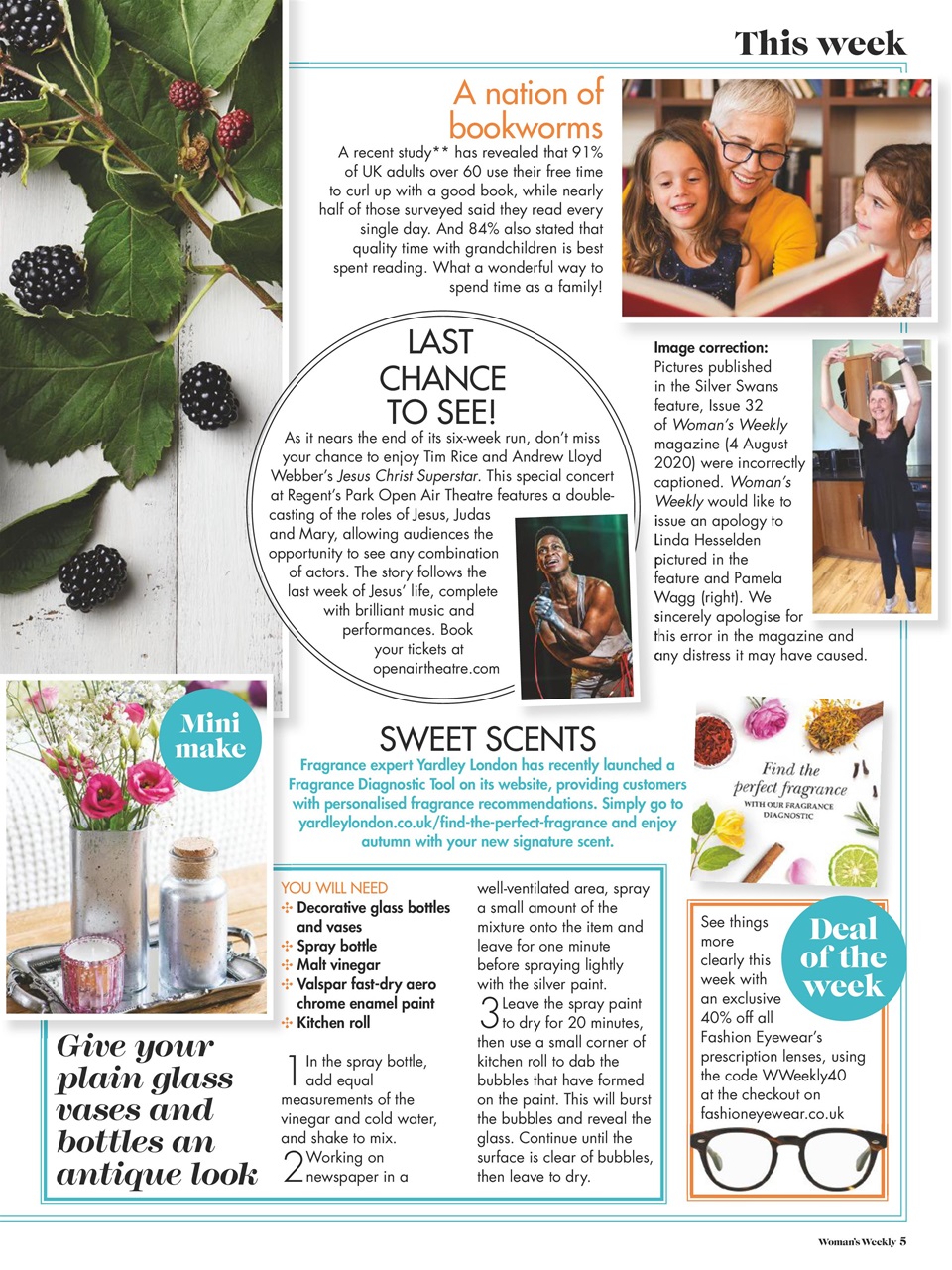 Woman's Weekly Preview Pages