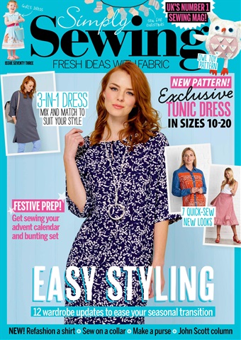Simply Sewing issue Issue 73