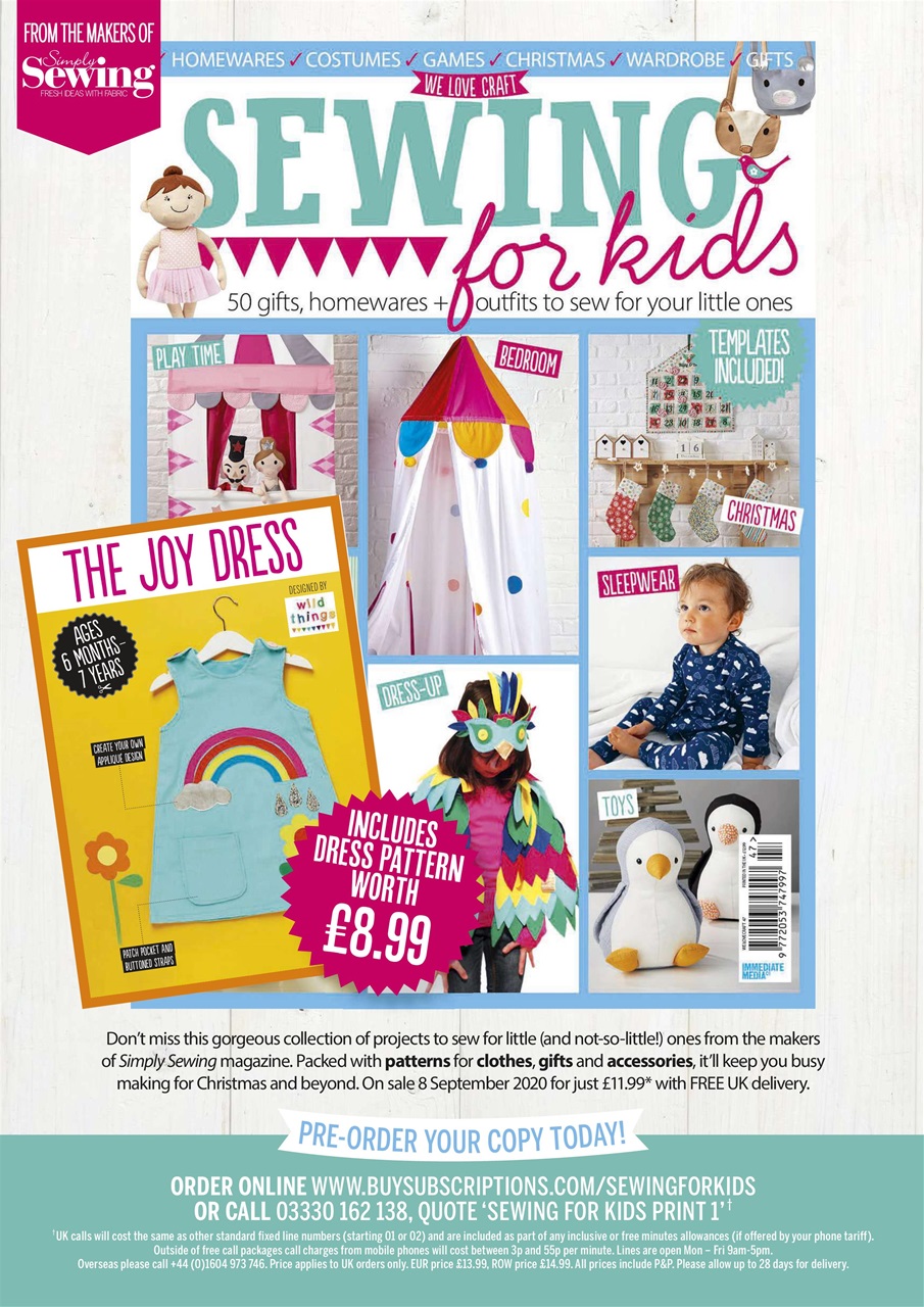 Simply Sewing Preview Pages